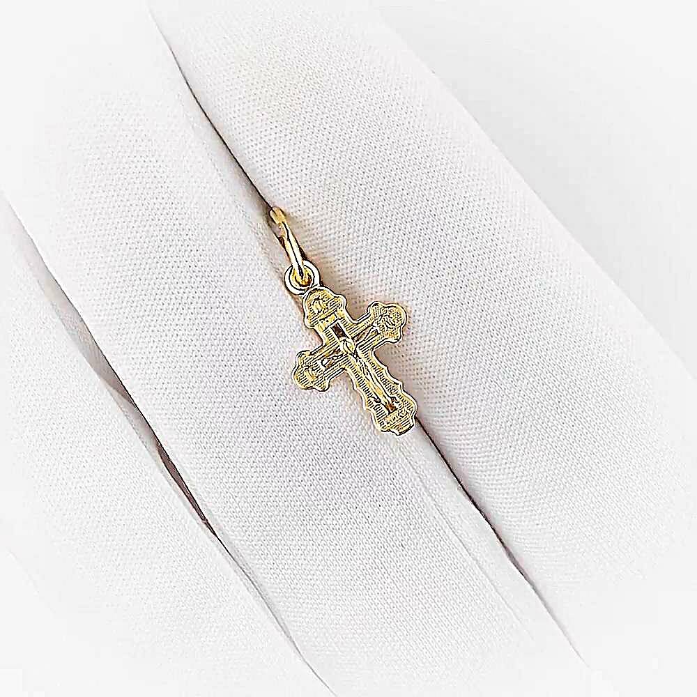 Крестик из серебра 925 пробы 1