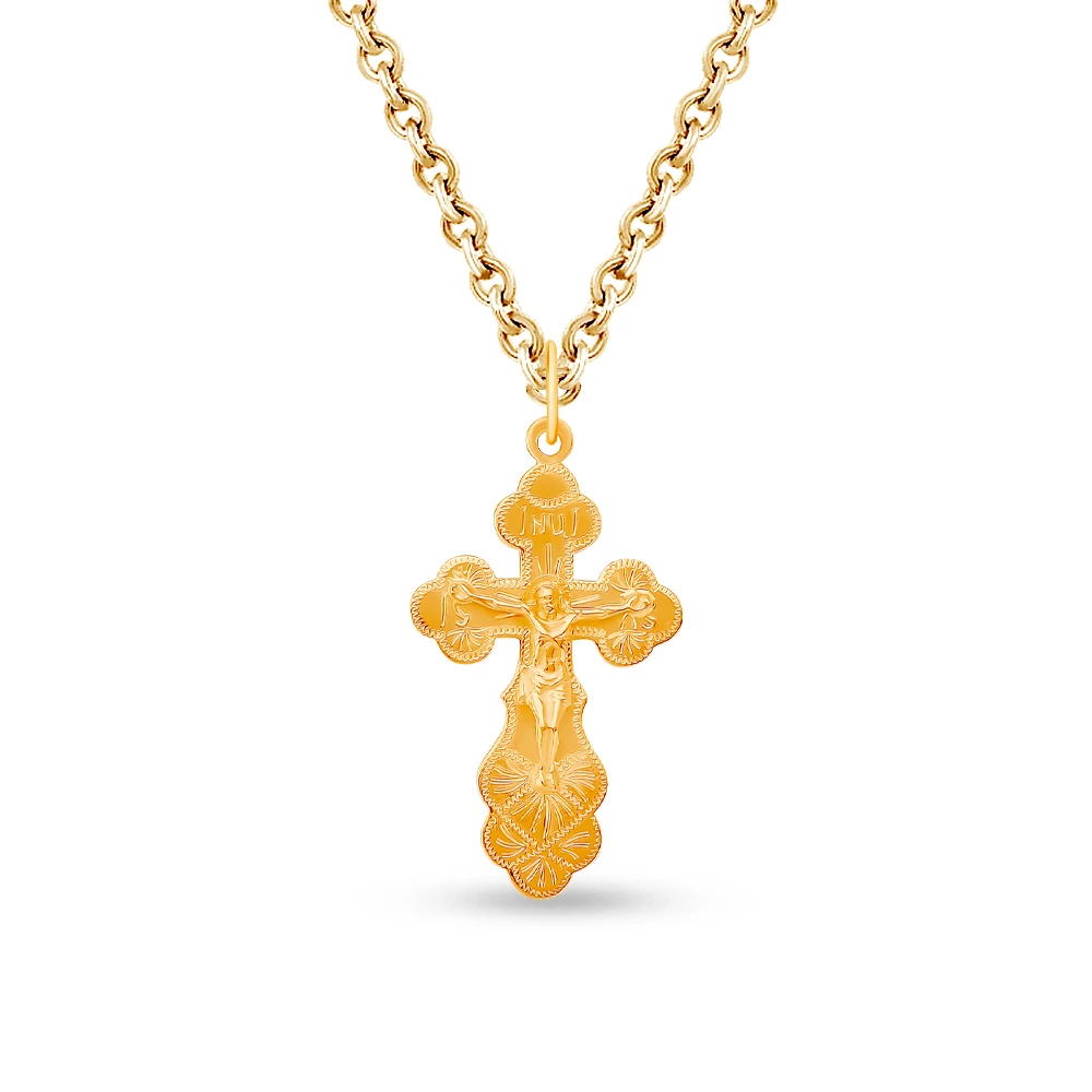 Крестик из серебра 925 пробы 1