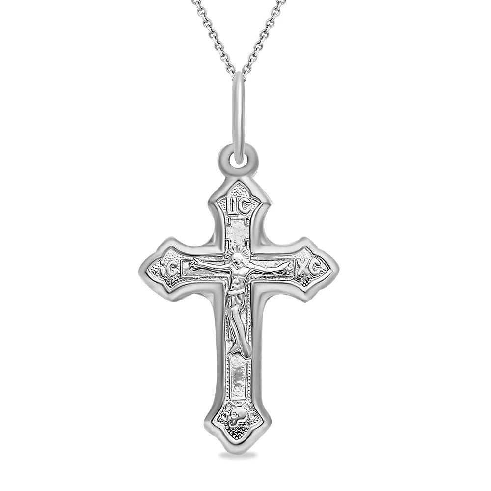 Крестик из серебра 925 пробы 1