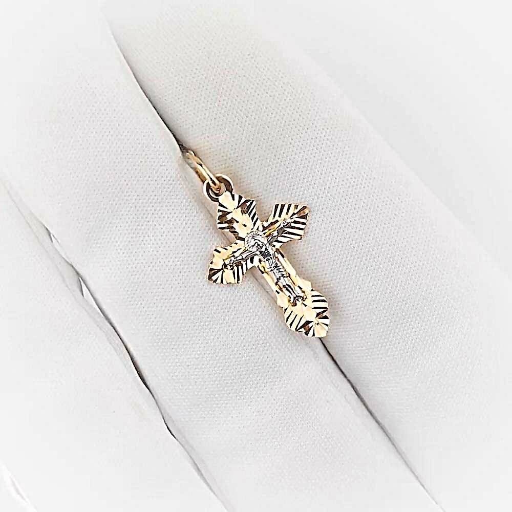 Крестик из серебра 925 пробы 1