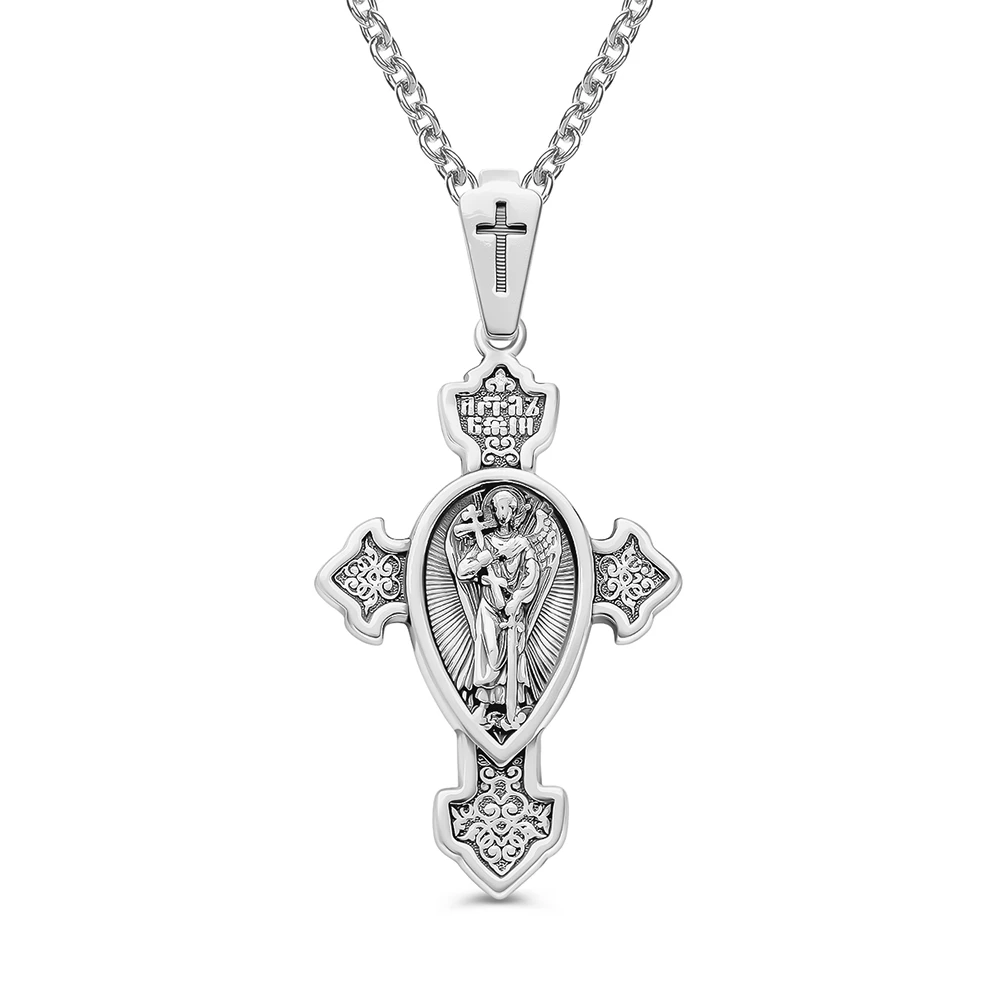 Крестик из серебра 925 пробы