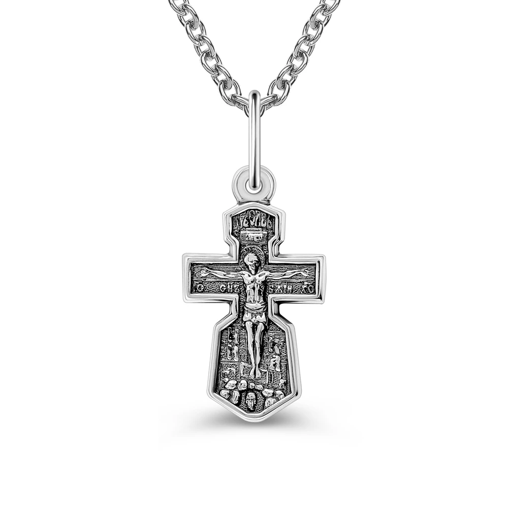 Крестик из серебра 925 пробы