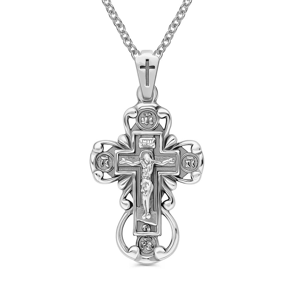 Крестик из серебра 925 пробы