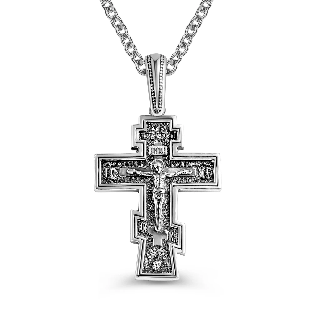 Крестик из серебра 925 пробы