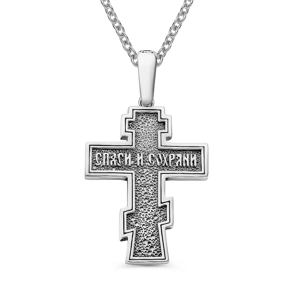 Крестик из серебра 925 пробы