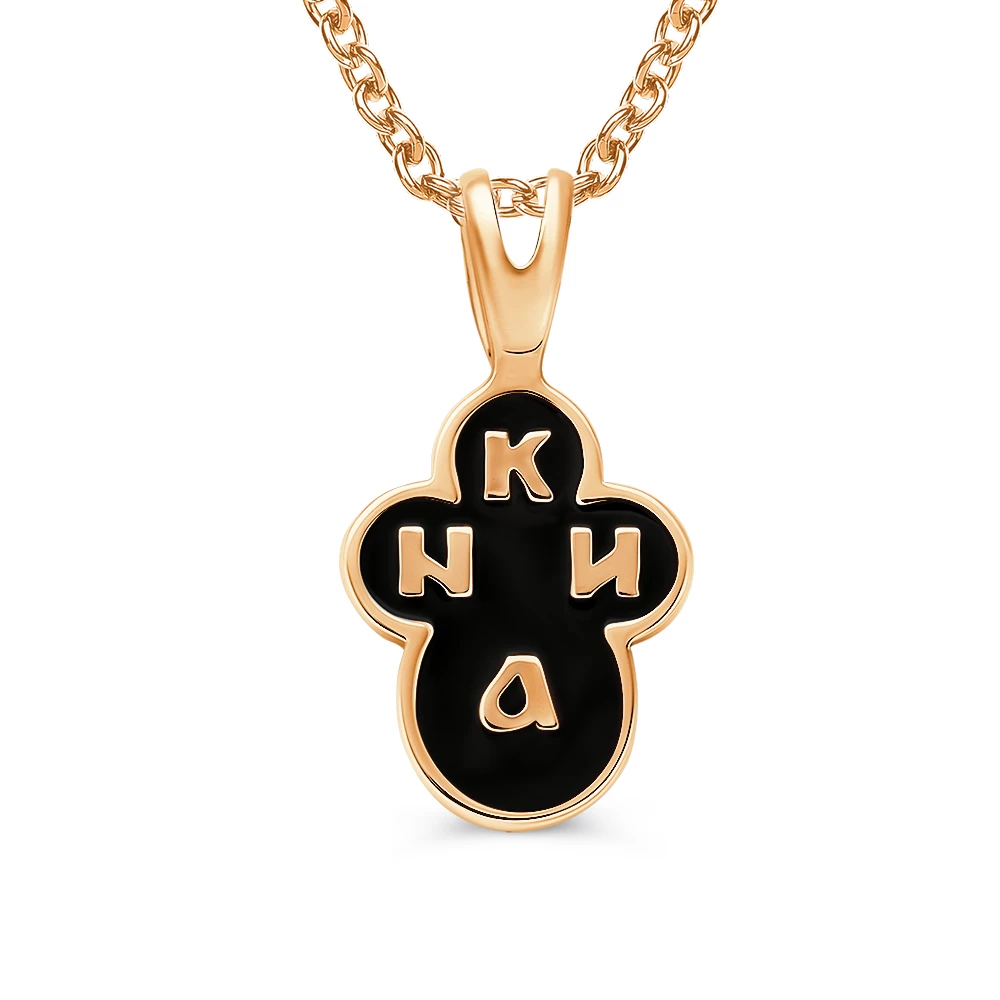 Крестик из серебра 925 пробы