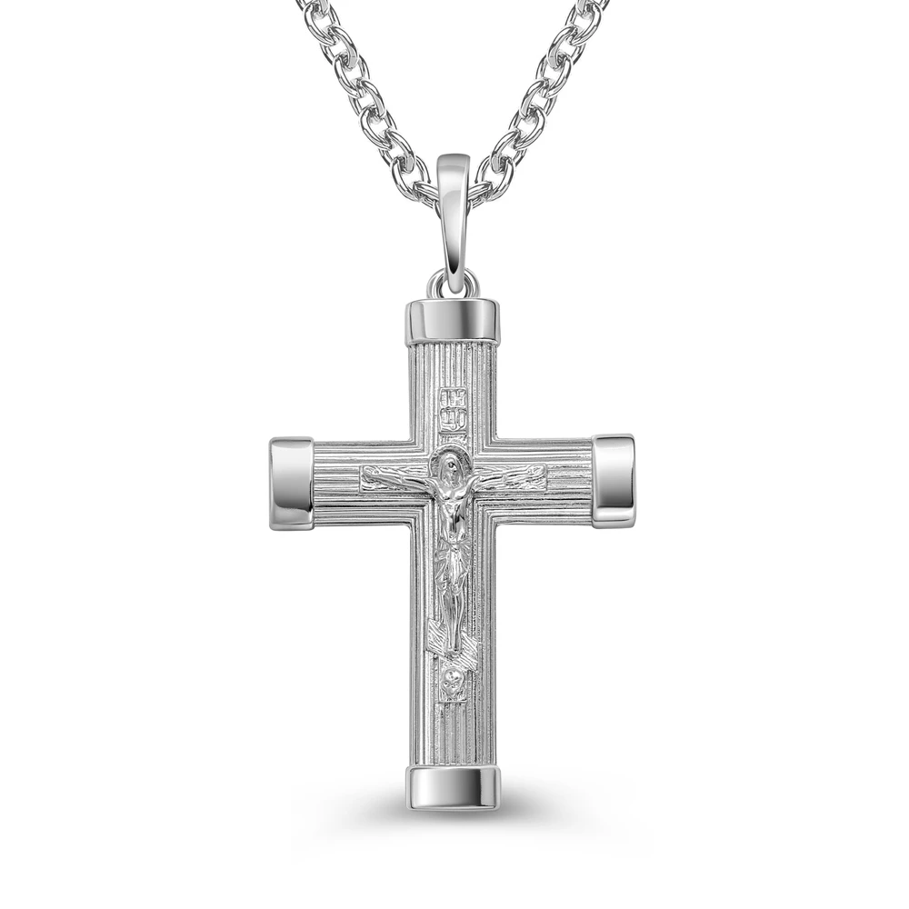 Крестик из серебра 925 пробы