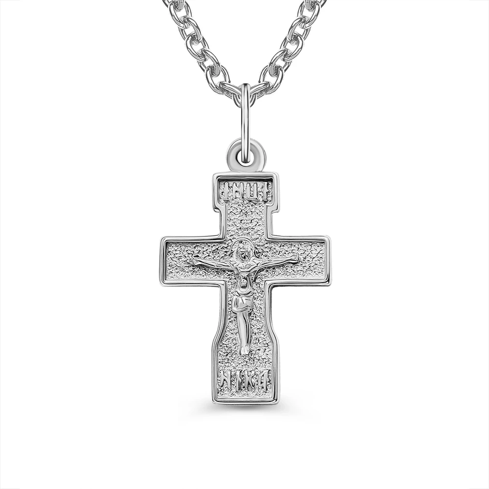 Крестик из серебра 925 пробы