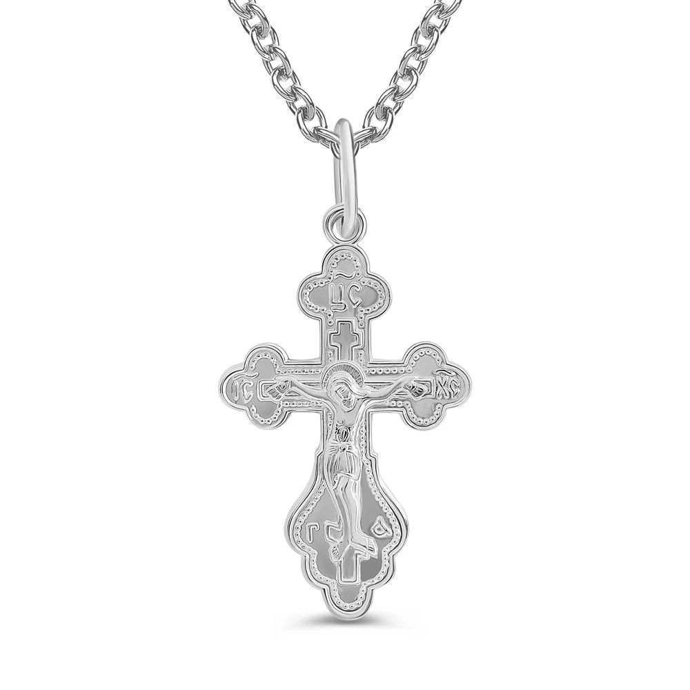 Крестик из серебра 925 пробы
