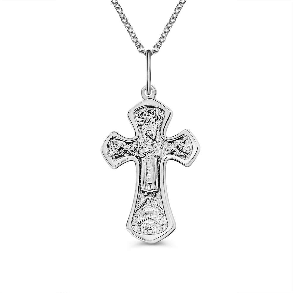 Крестик из серебра 925 пробы
