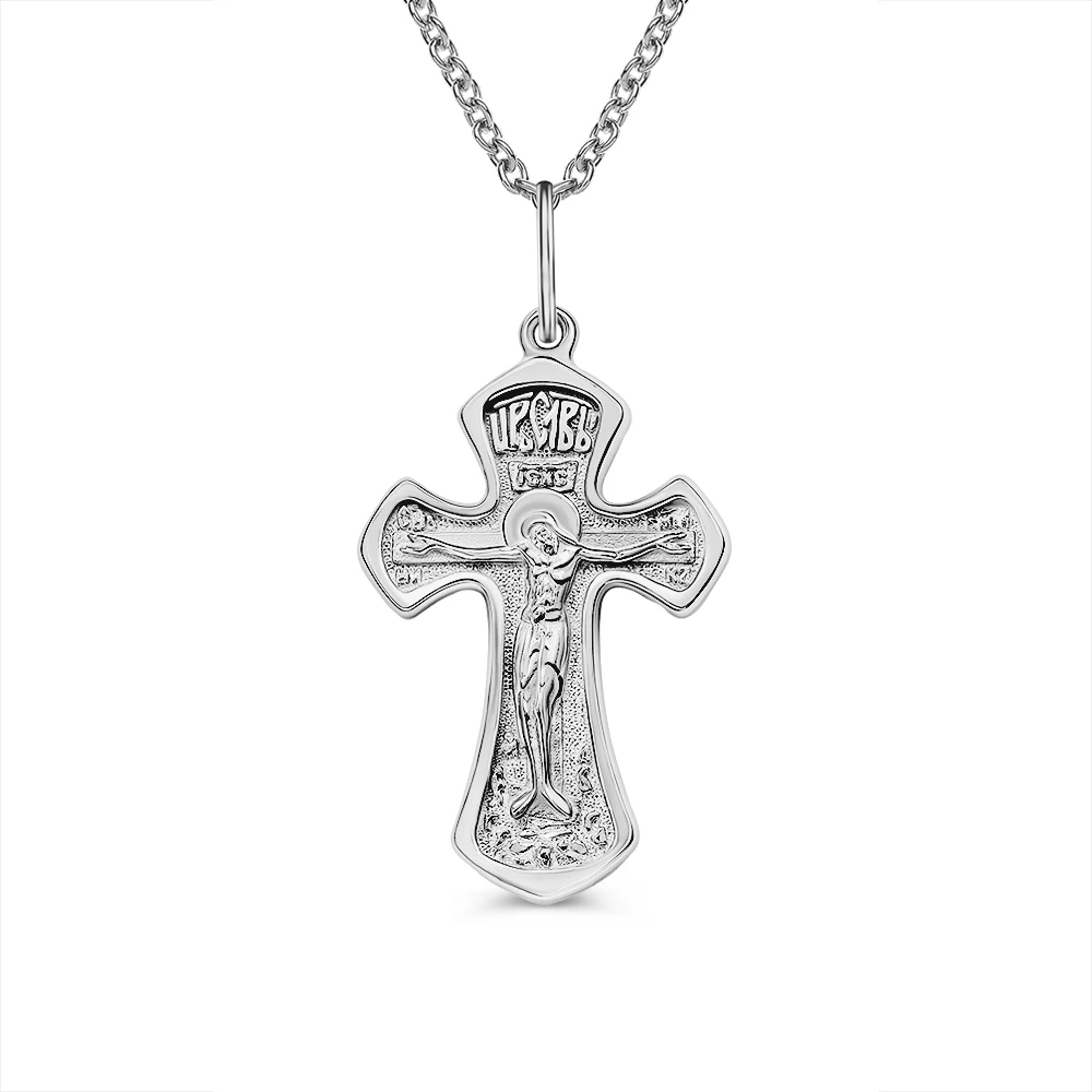 Крестик из серебра 925 пробы