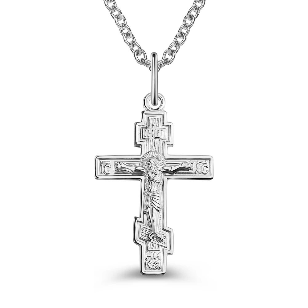 Крестик из серебра 925 пробы