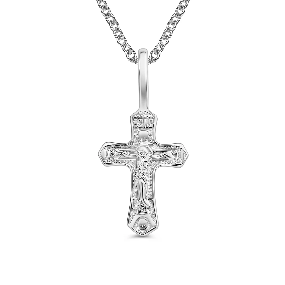 Крестик из серебра 925 пробы