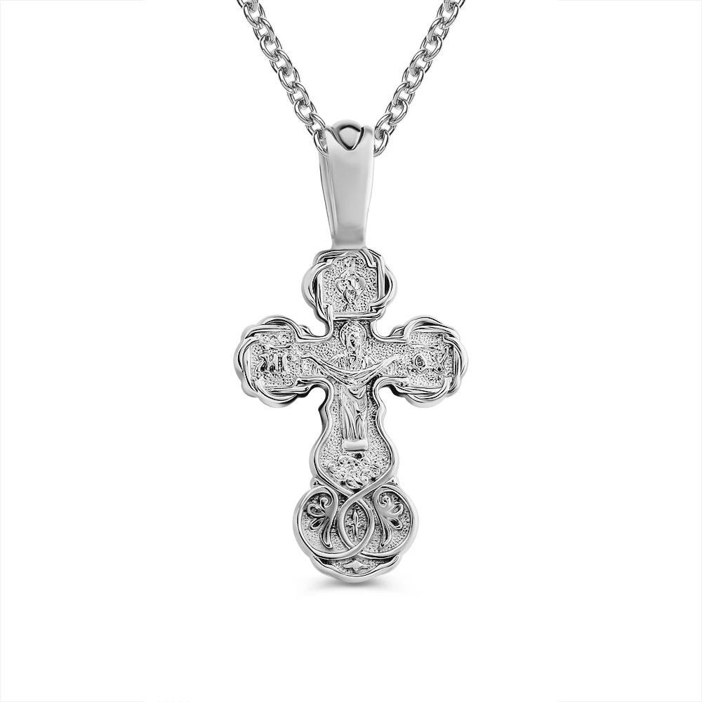 Крестик из серебра 925 пробы