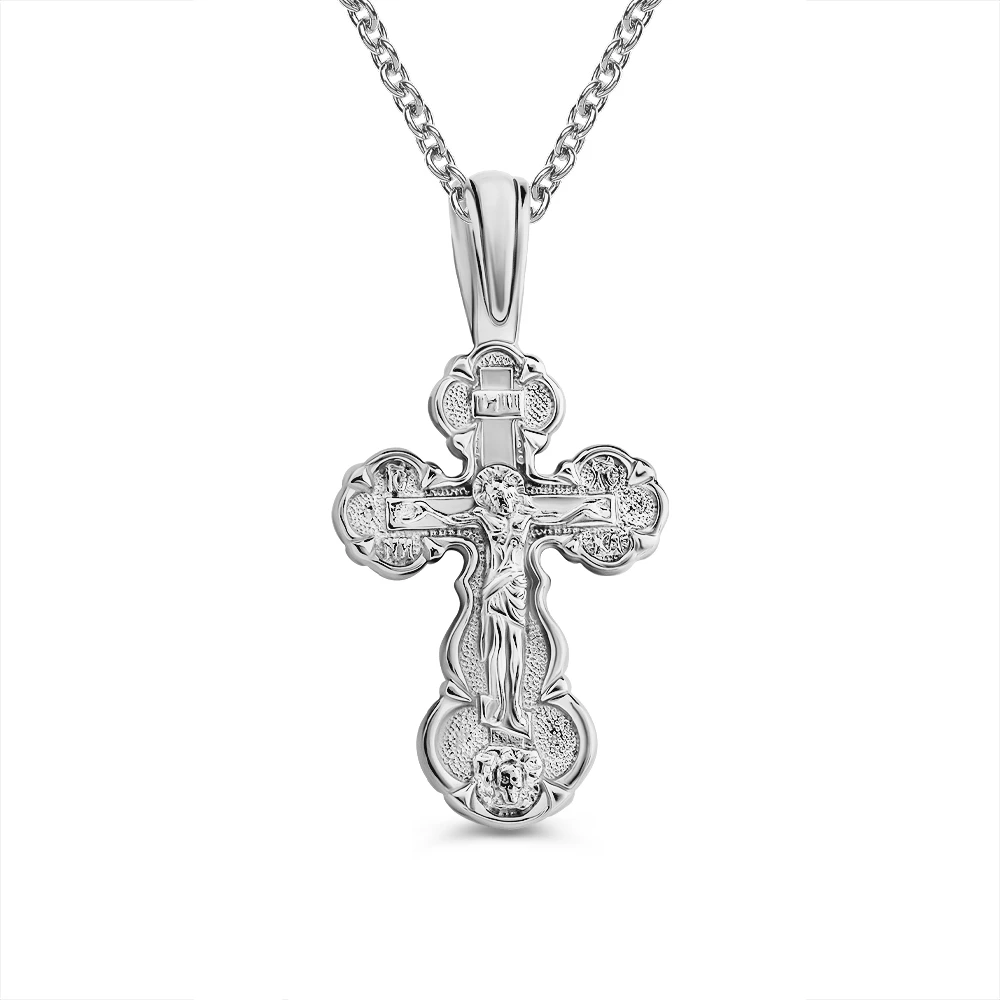 Крестик из серебра 925 пробы