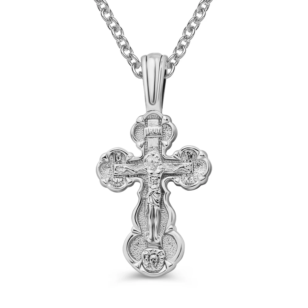 Крестик из серебра 925 пробы