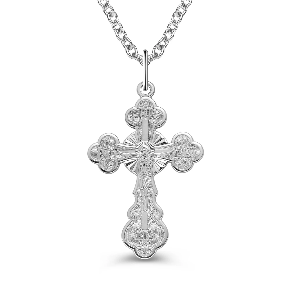 Крестик из серебра 925 пробы