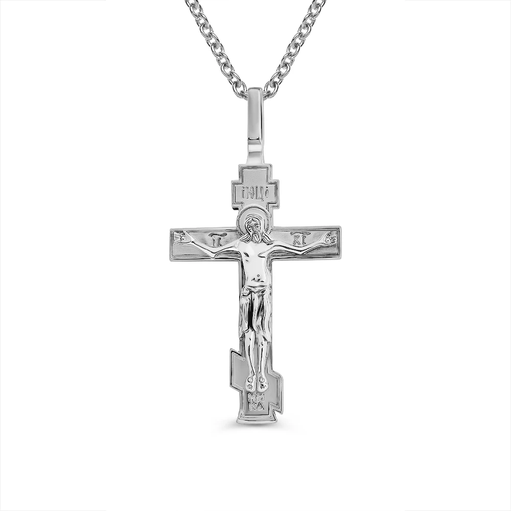 Крестик из серебра 925 пробы