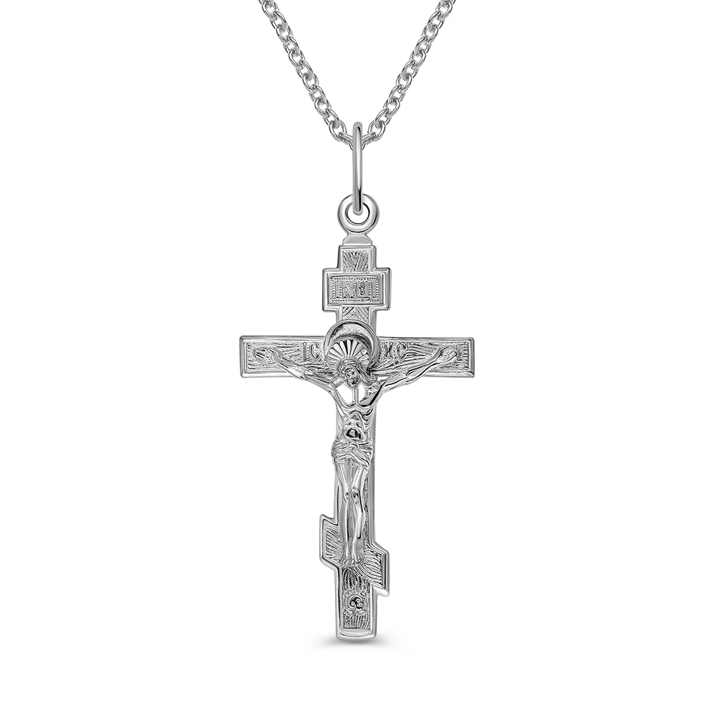 Крестик из серебра 925 пробы