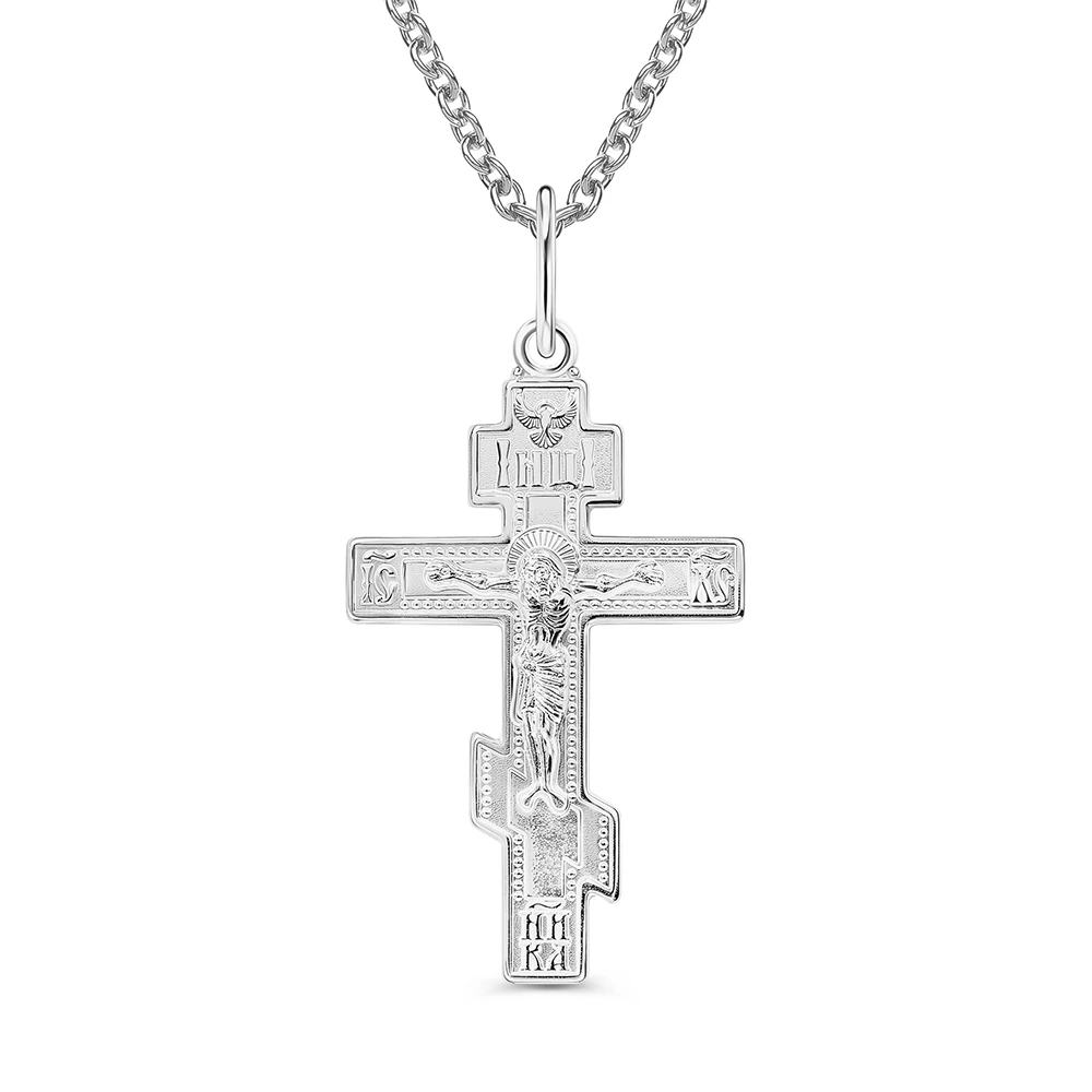 Крестик из серебра 925 пробы