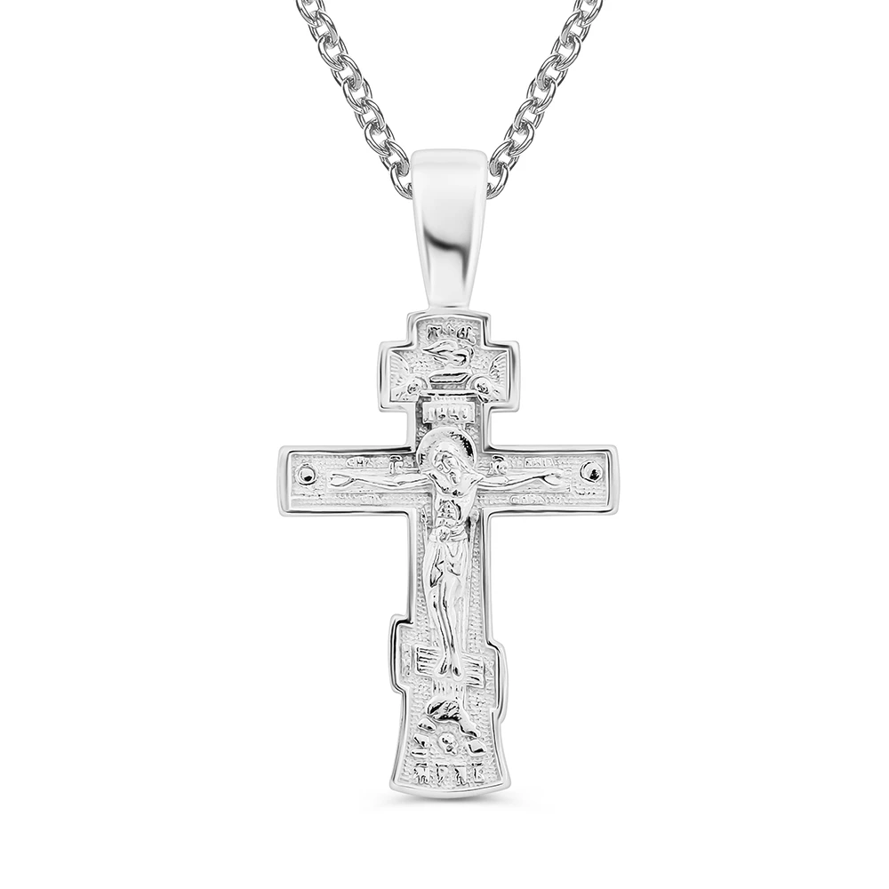 Крестик из серебра 925 пробы