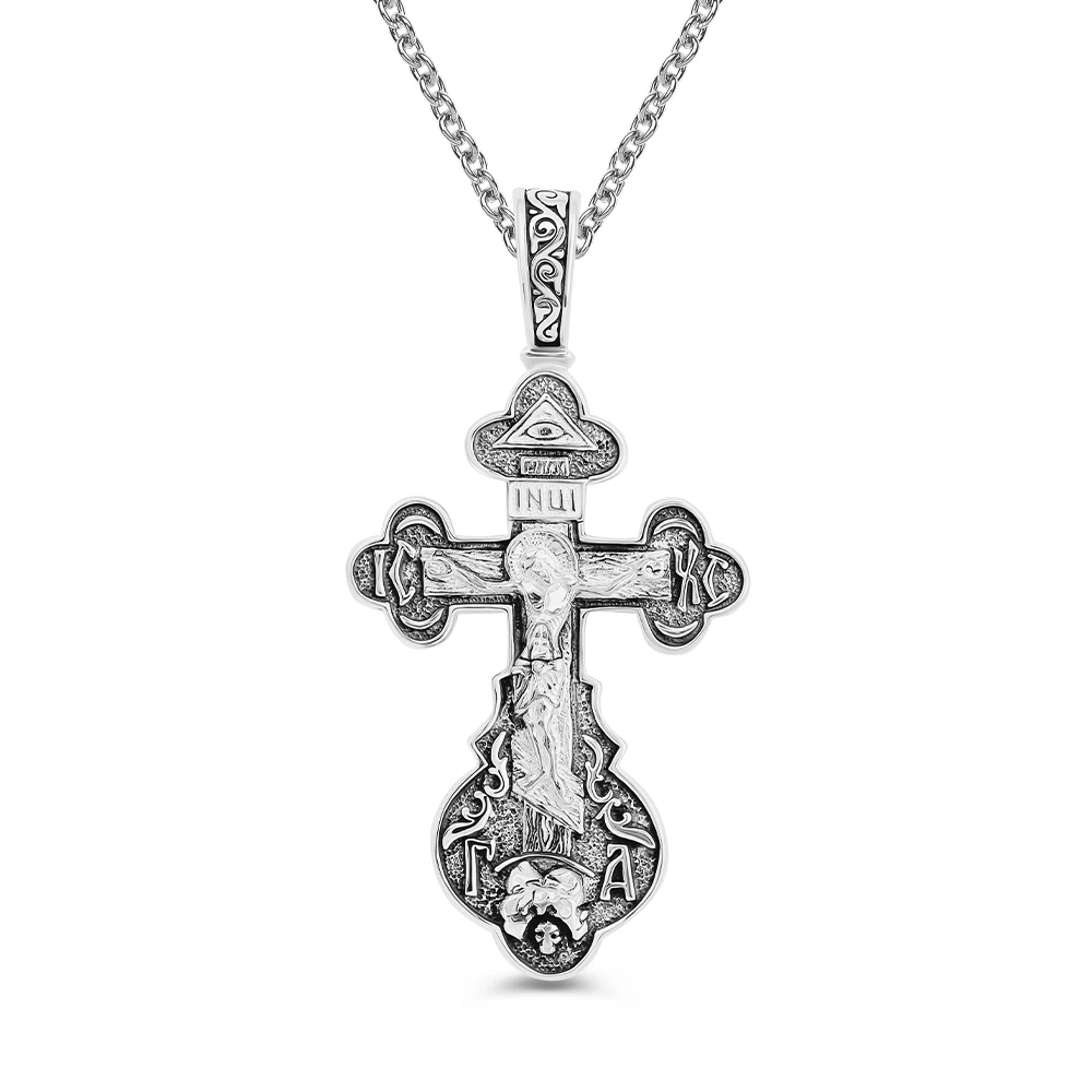 Крестик из серебра 925 пробы