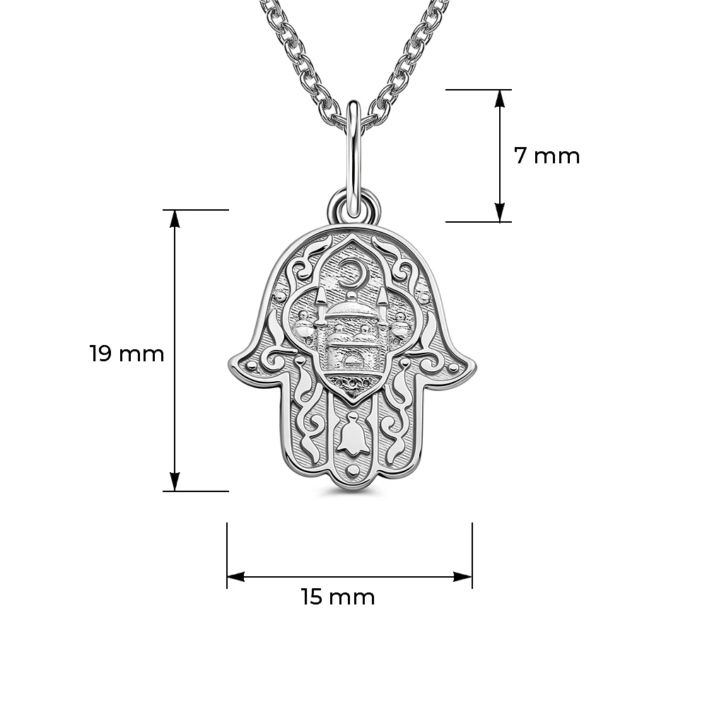 Подвес из серебра 925 пробы