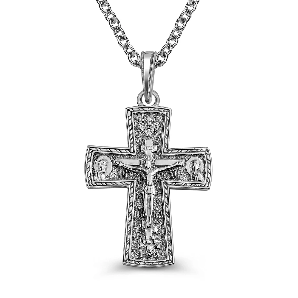 Крестик из серебра 925 пробы