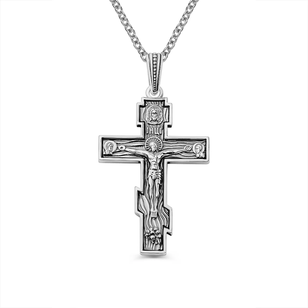 Крестик из серебра 925 пробы
