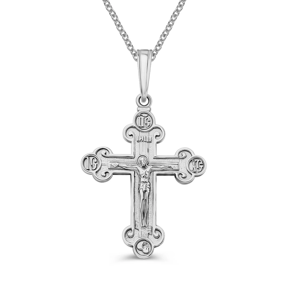 Крестик из серебра 925 пробы
