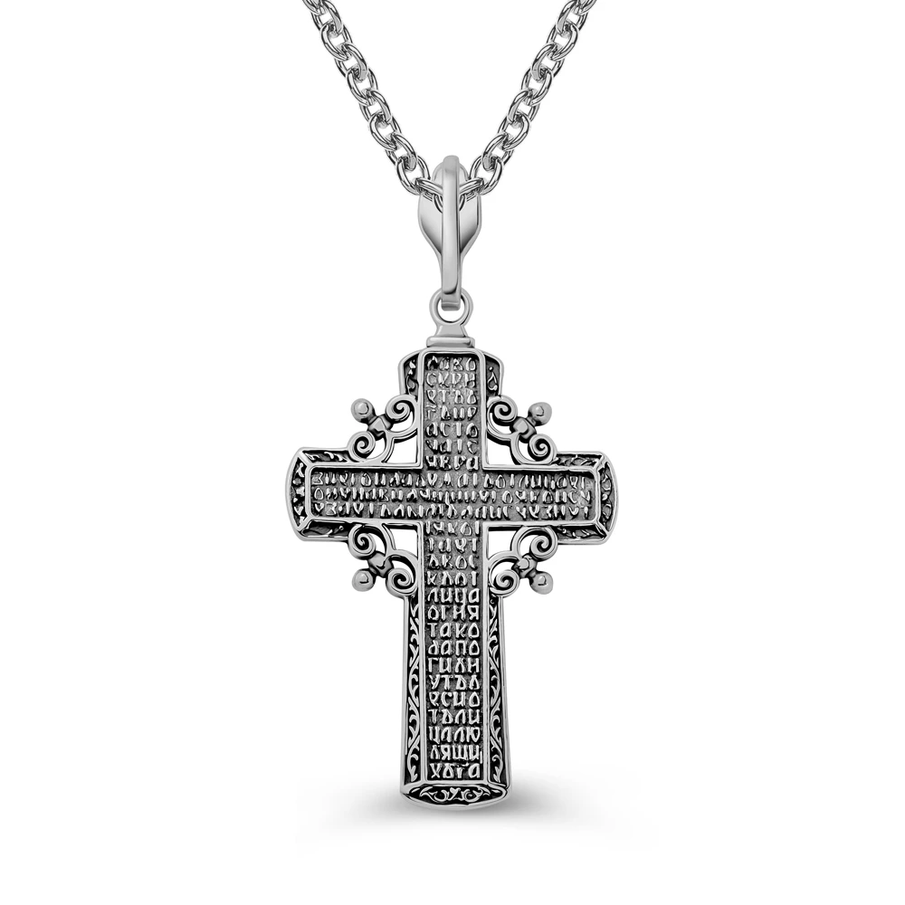 Крестик из серебра 925 пробы