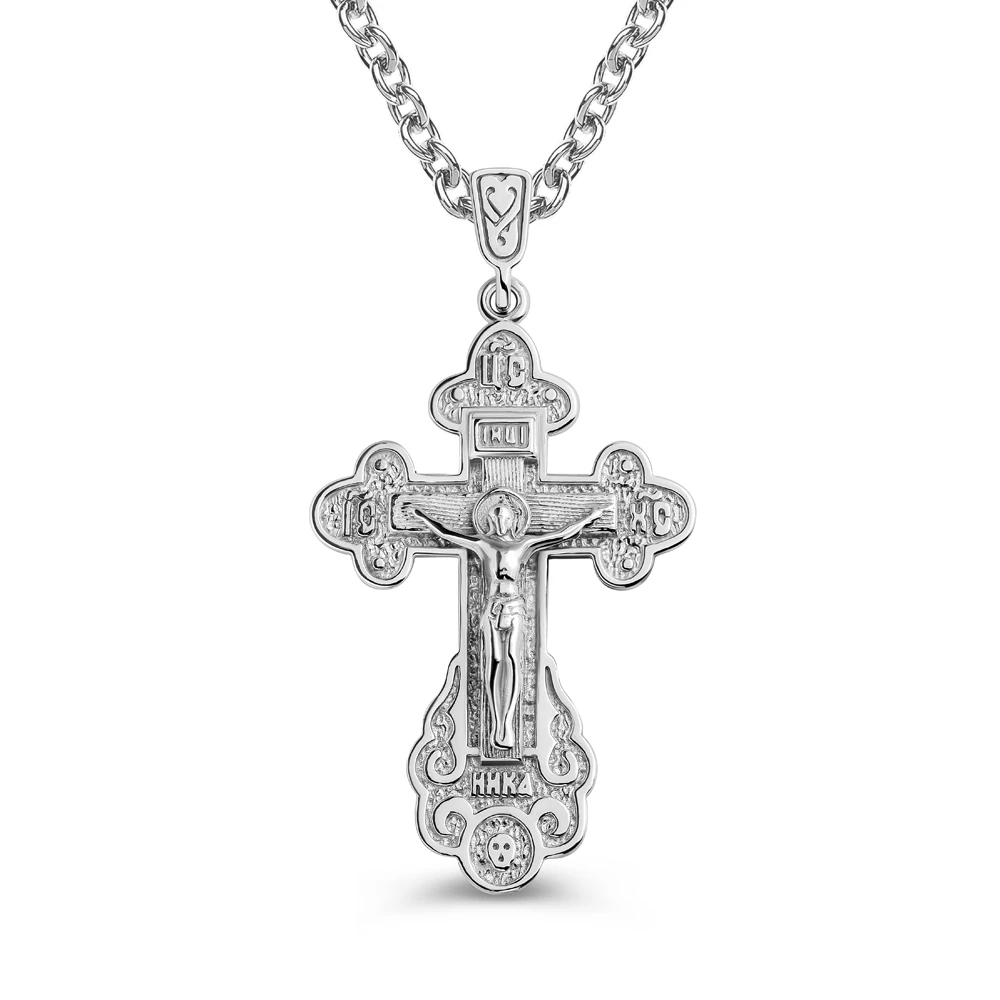 Крестик из серебра 925 пробы