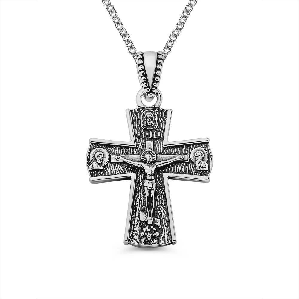 Крестик из серебра 925 пробы