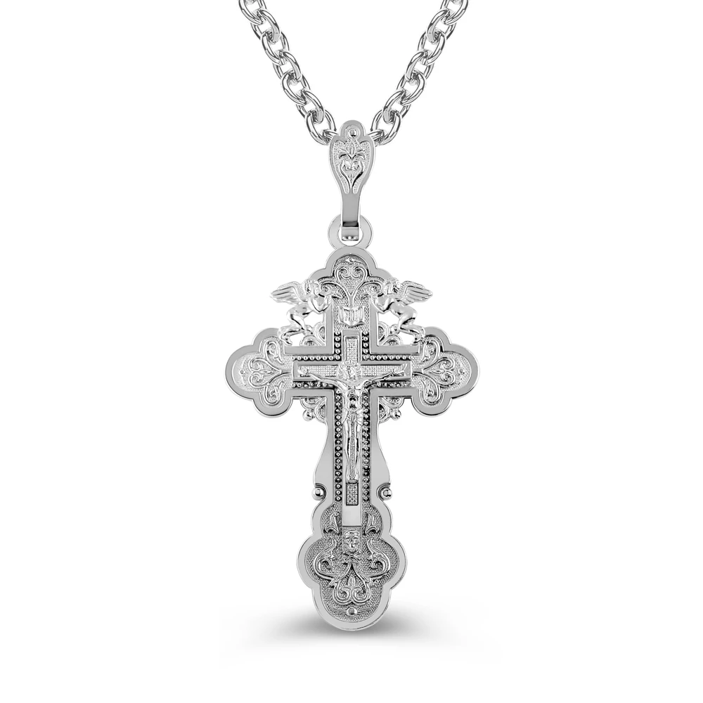 Крестик из серебра 925 пробы