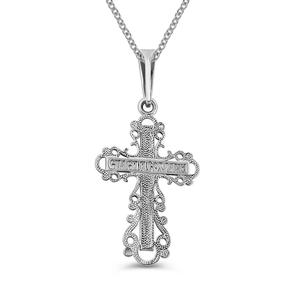 Крестик из серебра 925 пробы