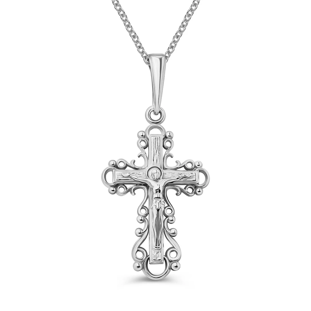 Крестик из серебра 925 пробы
