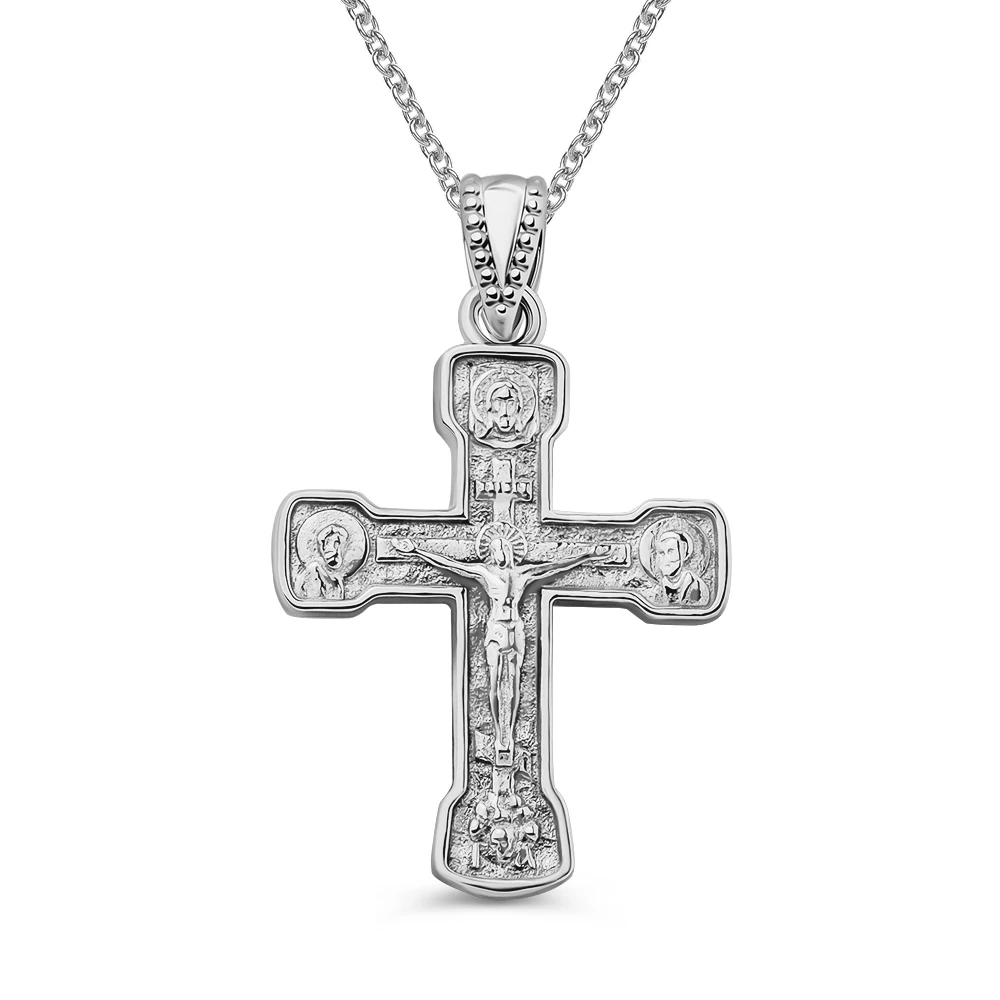 Крестик из серебра 925 пробы