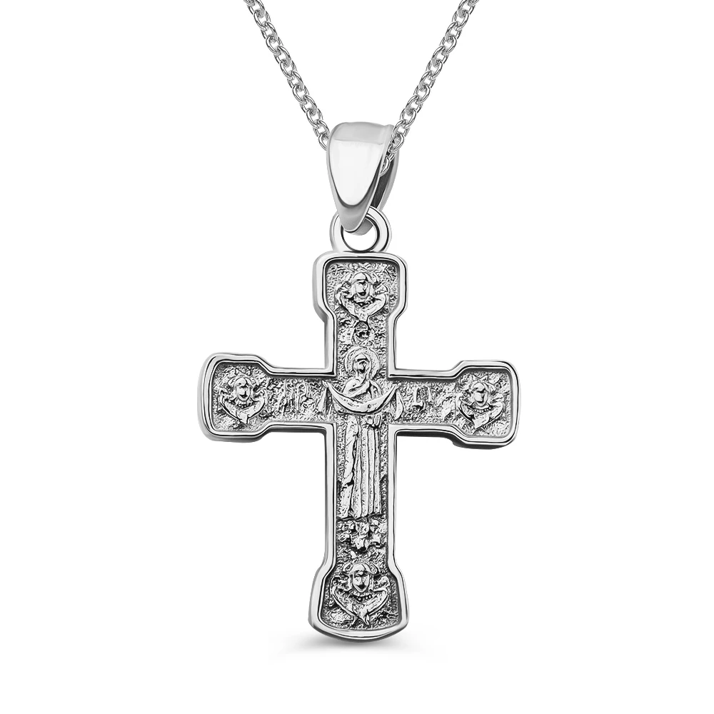 Крестик из серебра 925 пробы