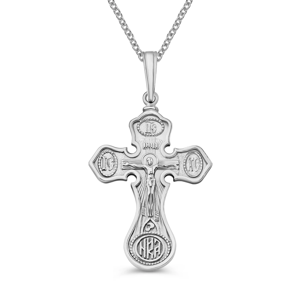 Крестик из серебра 925 пробы