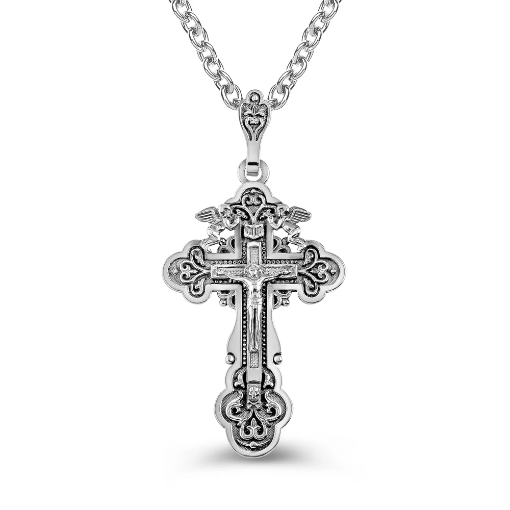 Крестик из серебра 925 пробы