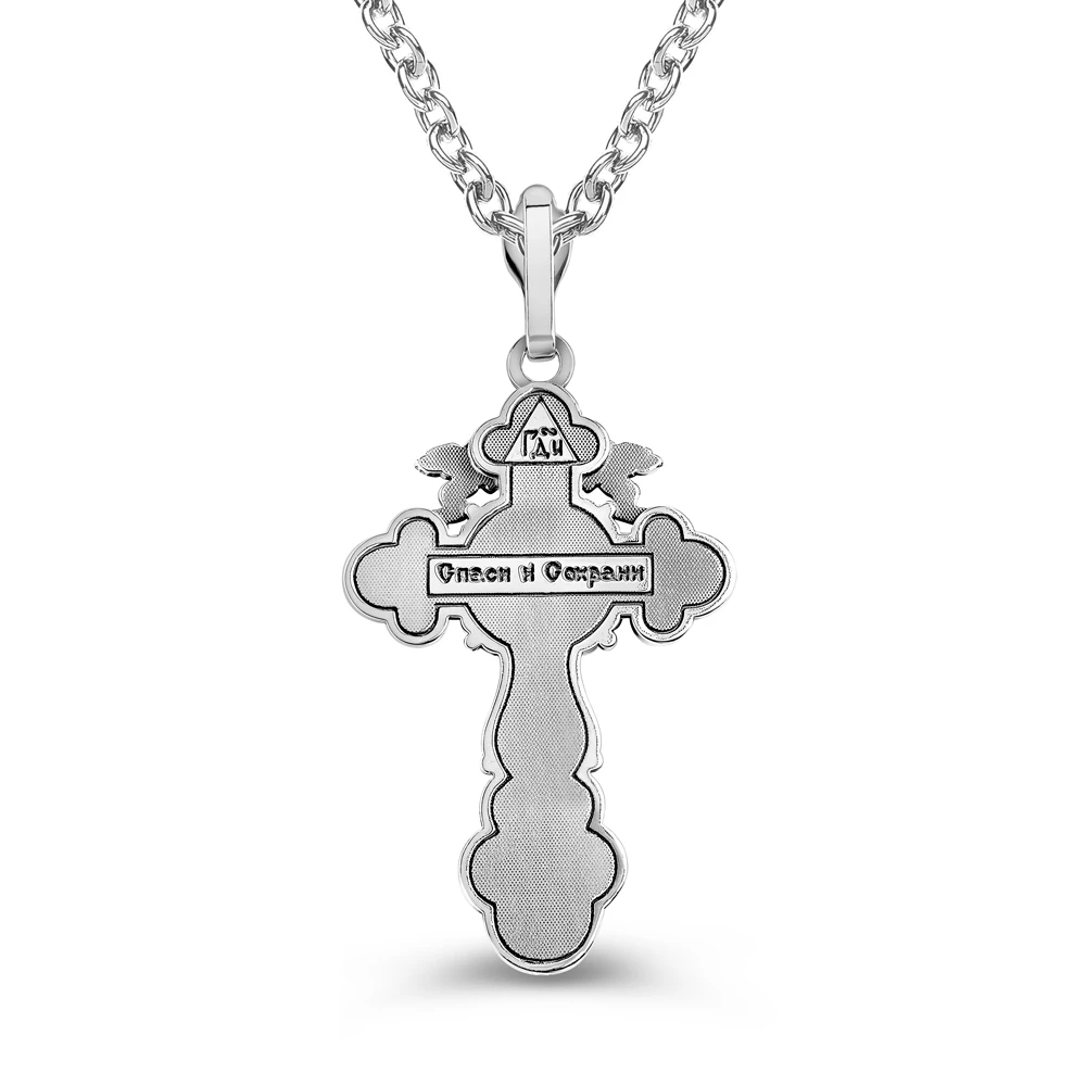 Крестик из серебра 925 пробы