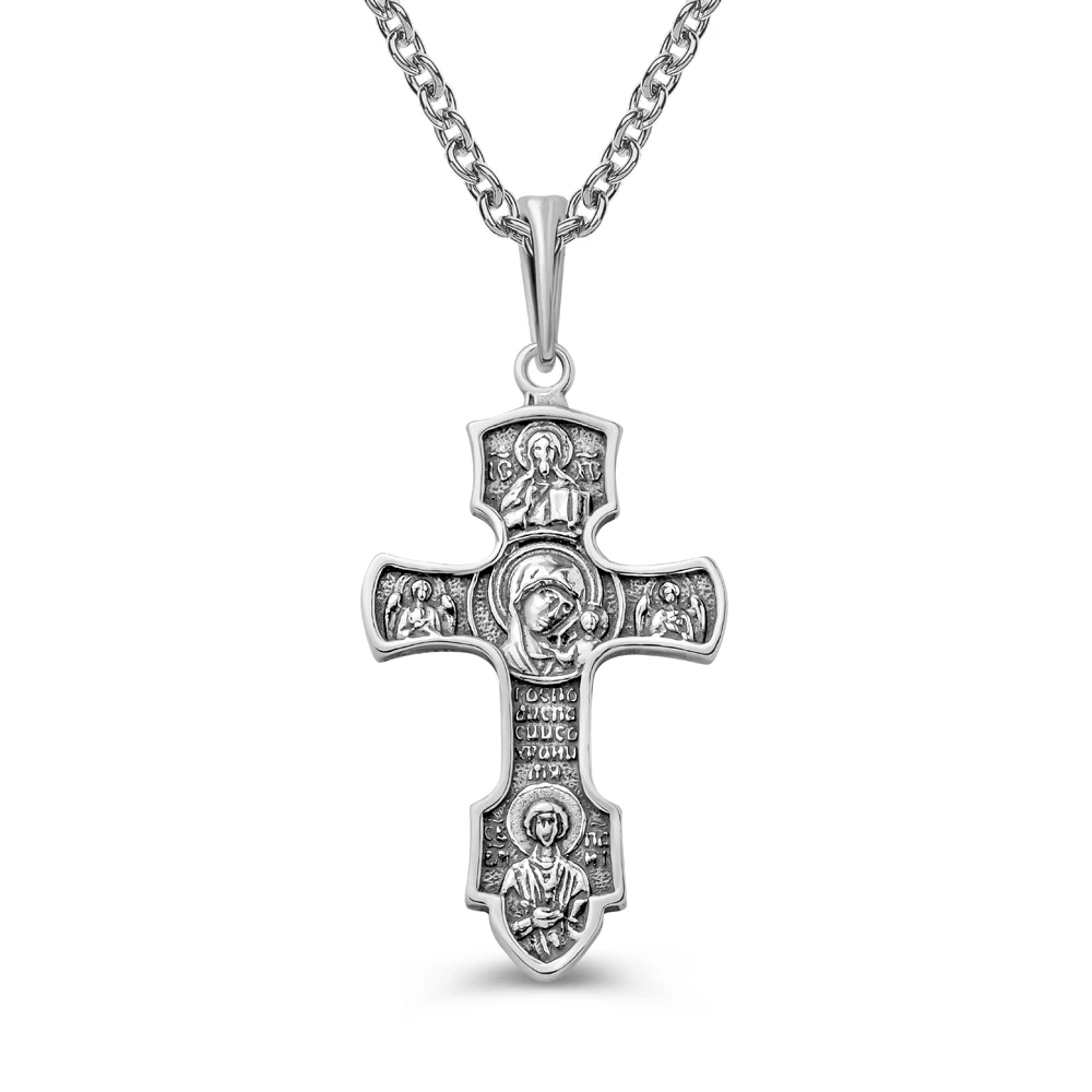 Крестик из серебра 925 пробы