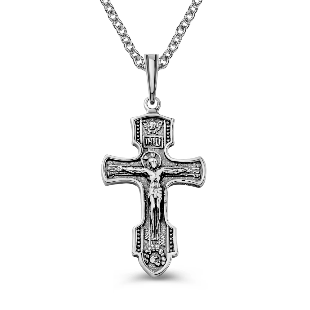 Крестик из серебра 925 пробы