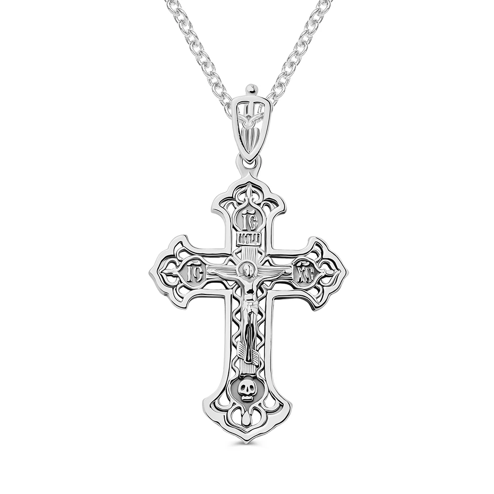 Крестик из серебра 925 пробы