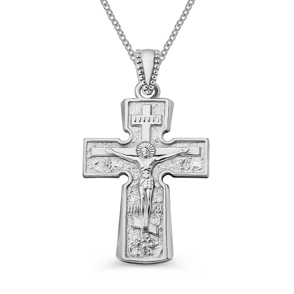 Крестик из серебра 925 пробы