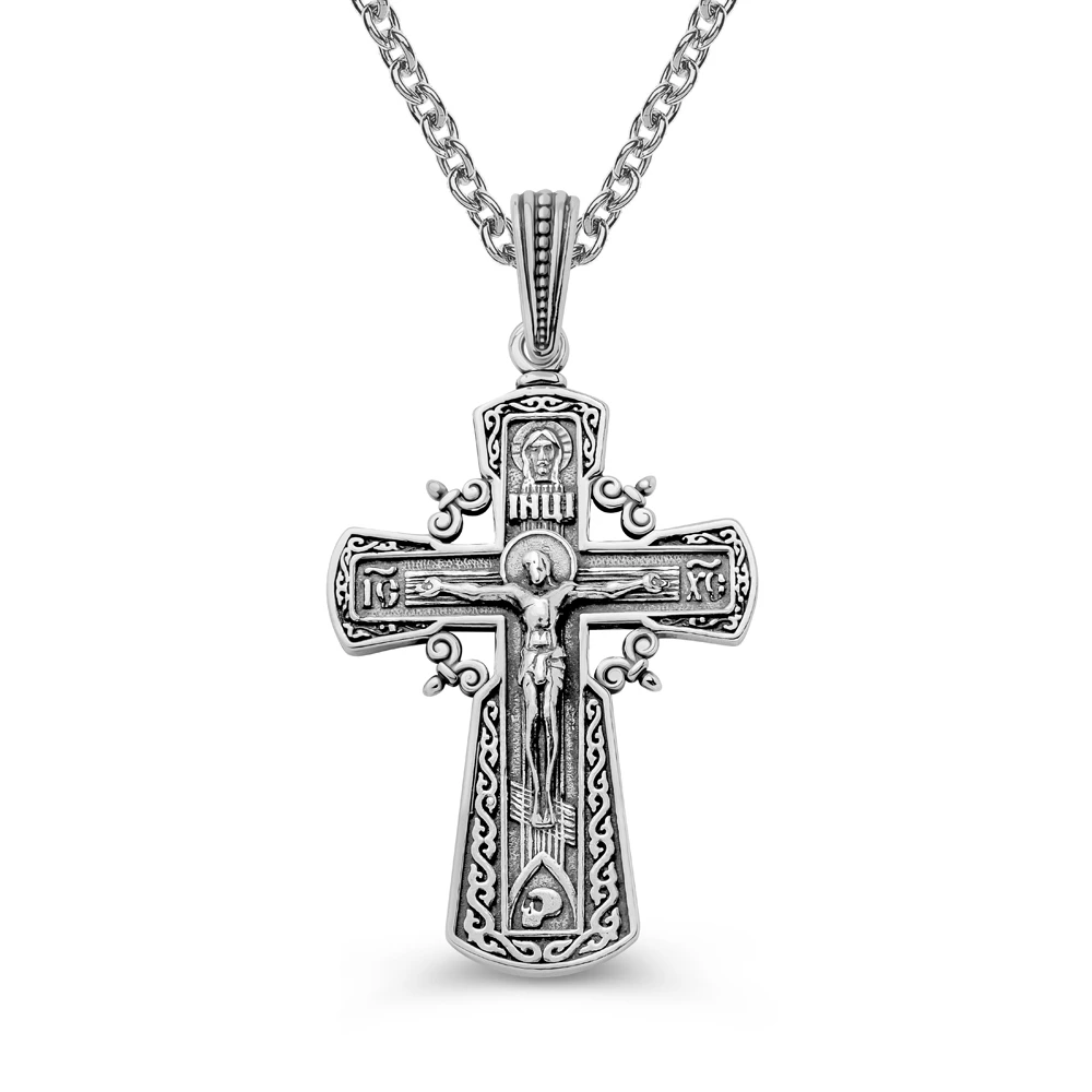 Крестик из серебра 925 пробы