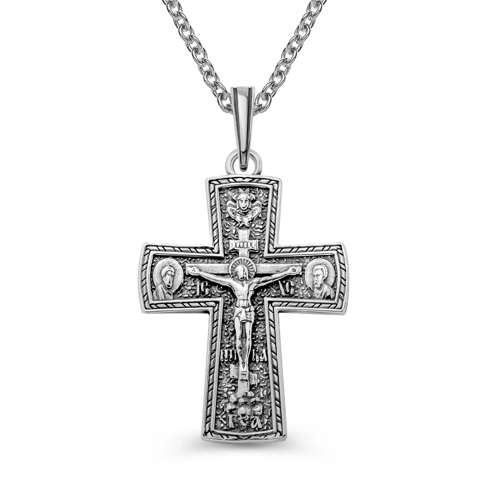 Крестик из серебра 925 пробы