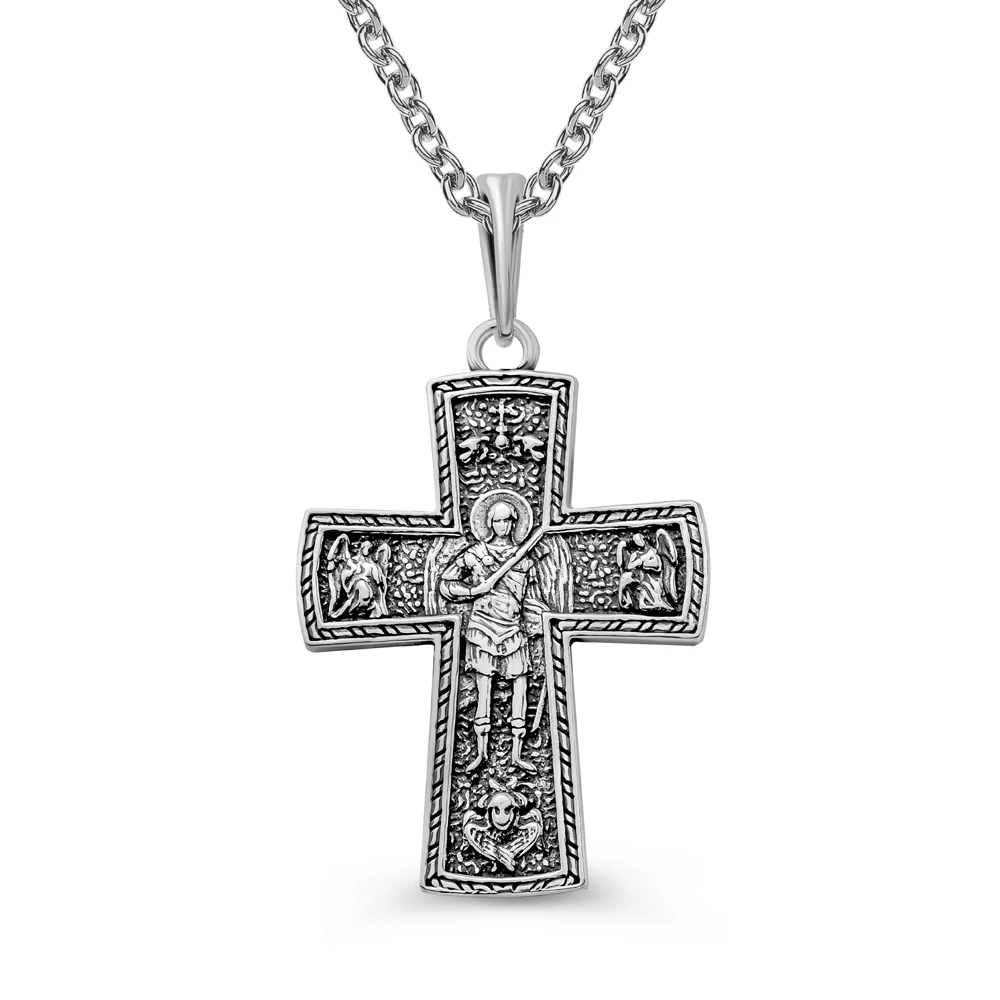 Крестик из серебра 925 пробы