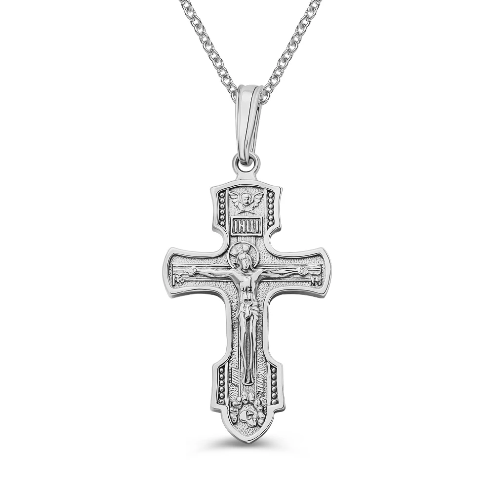 Крестик из серебра 925 пробы