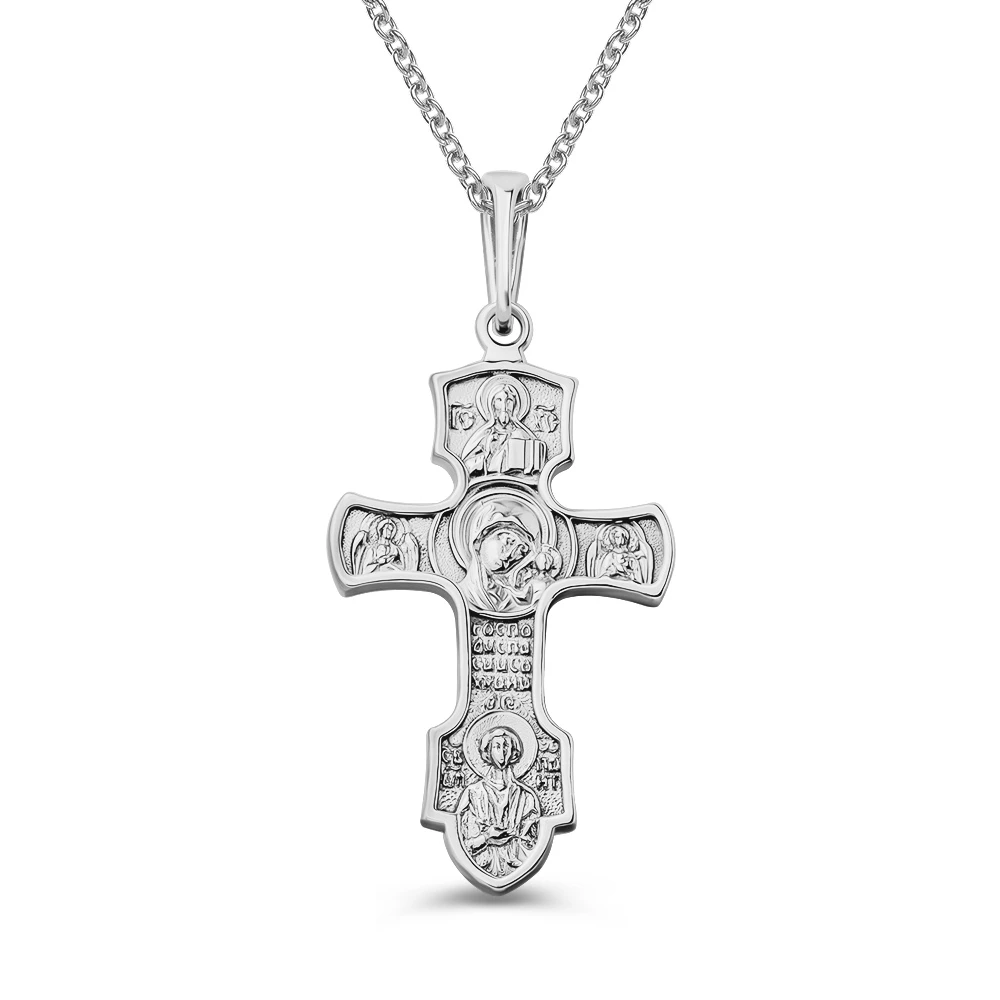 Крестик из серебра 925 пробы